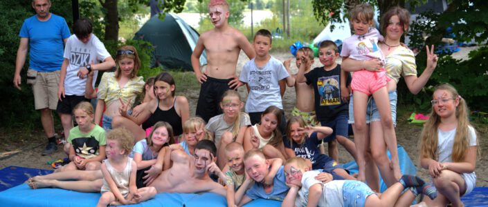 Zirkuszauber im ElbeCamp – Besuch der Kinder aus Góra